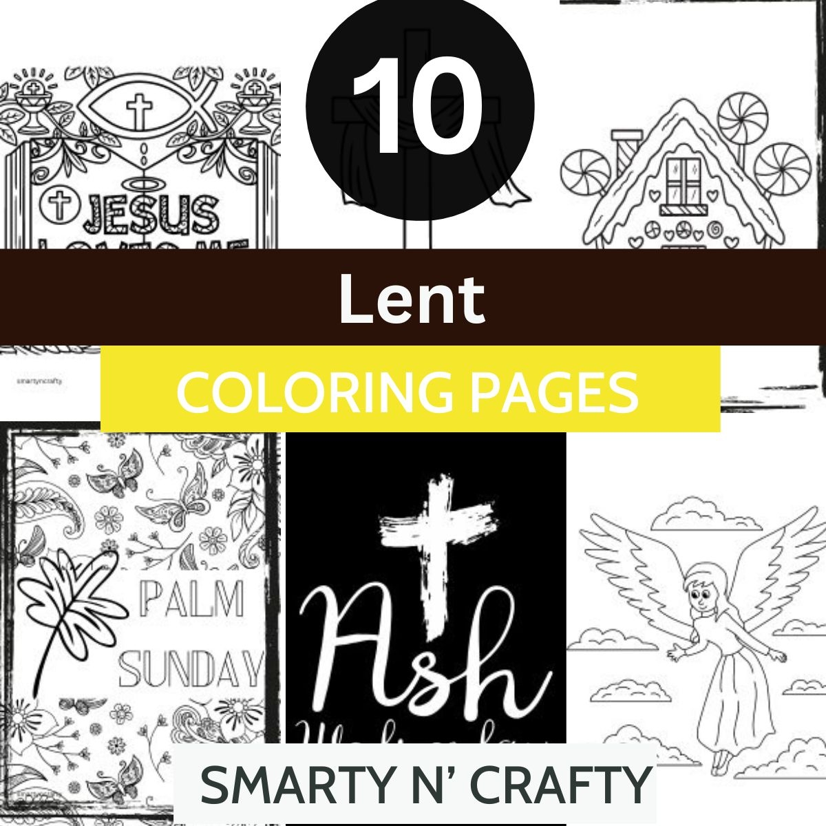 Lenten Coloring Pages Free