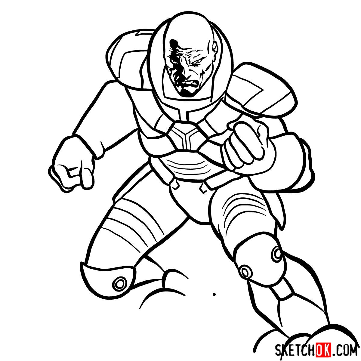 Lego Lex Luthor Coloring Pages