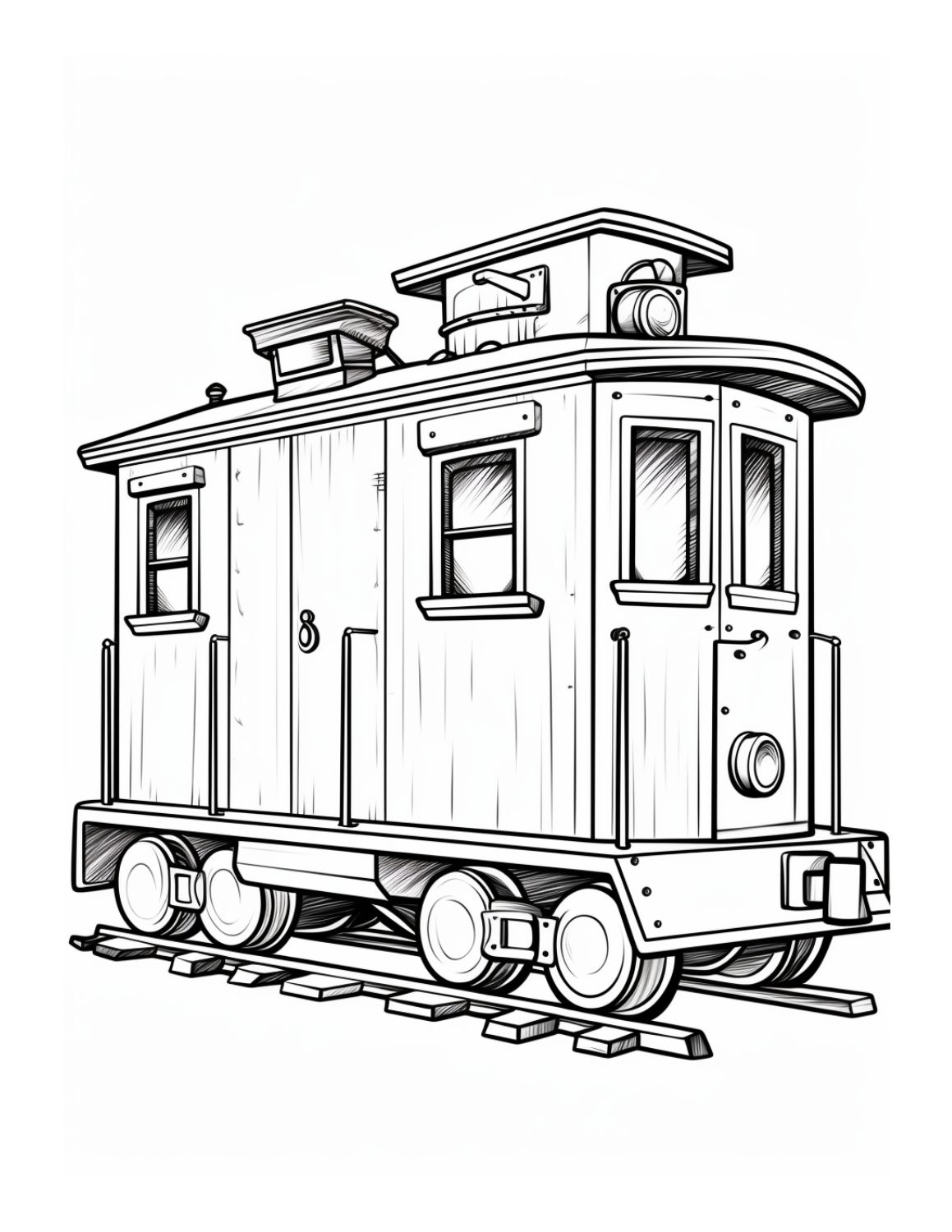 20 Free Printable Train Coloring Pages With PDF Download Skip To My Lou