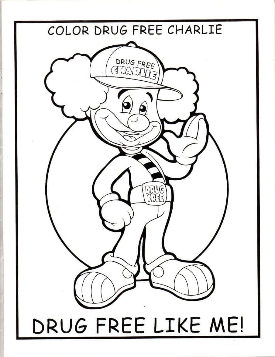 Red Ribbon Week Coloring Pages
