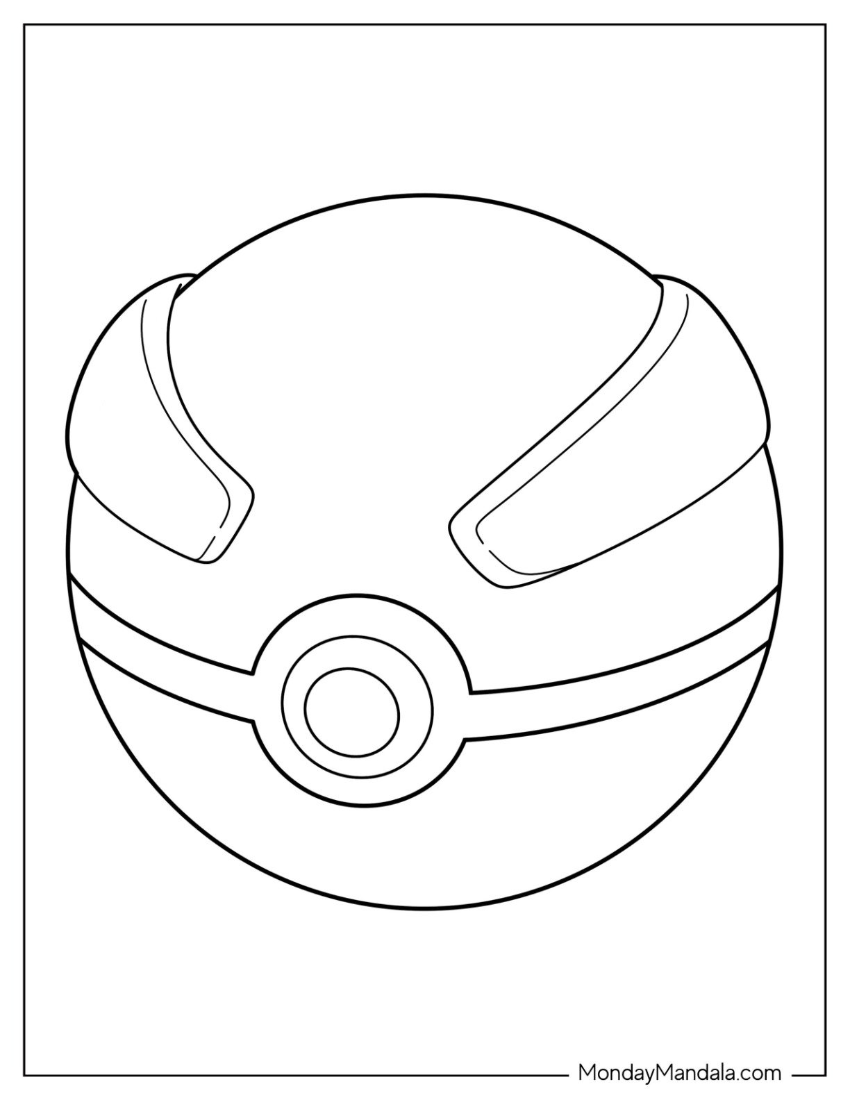 22 Pok Ball Coloring Pages Free PDF Printables
