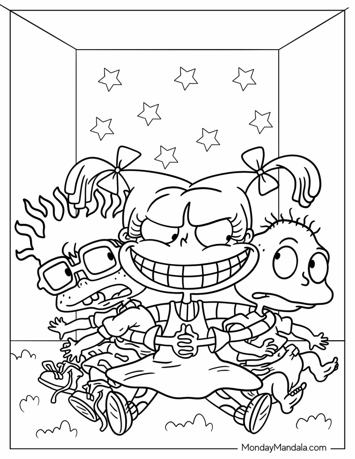 22 Rugrats Coloring Pages Free PDF Printables