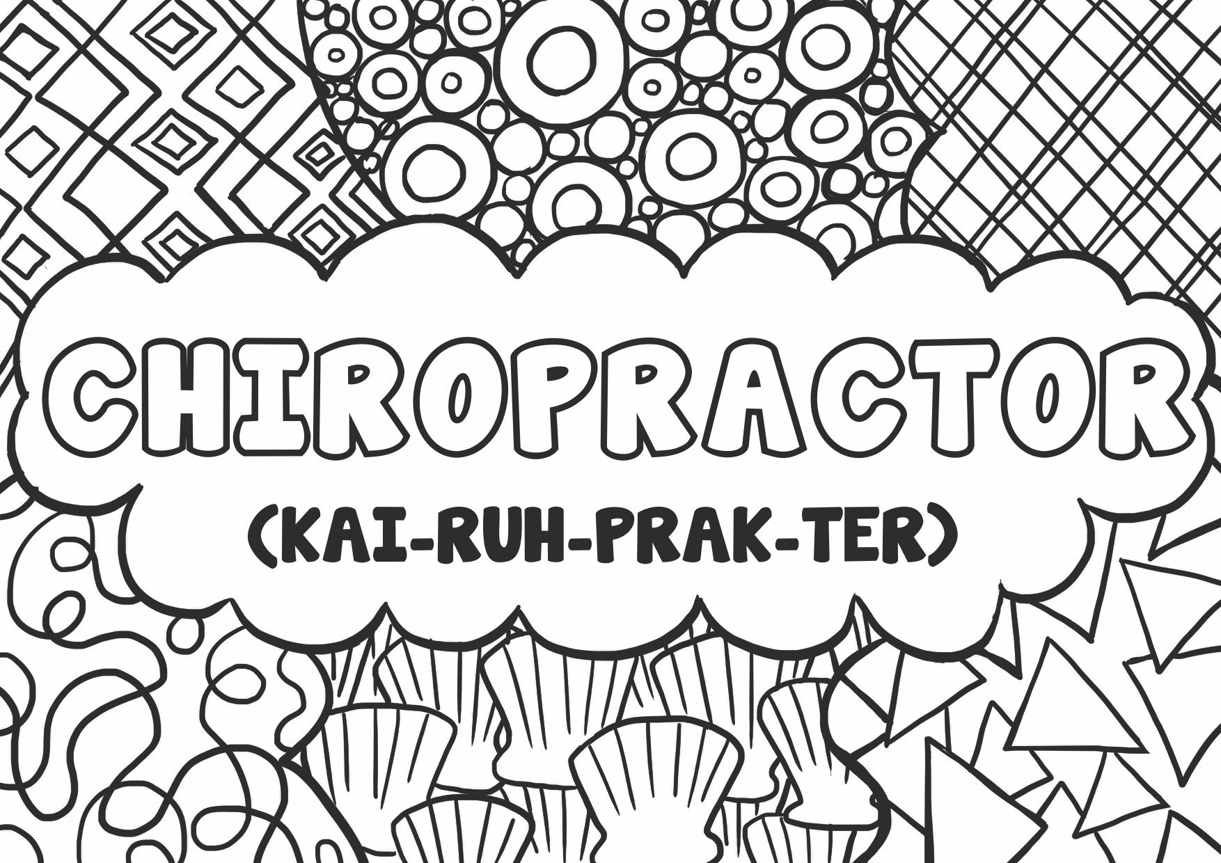 26 Best Ideas For Coloring Chiropractic Coloring Pages