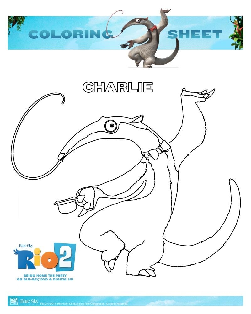 20th Century Fox Coloring Pages