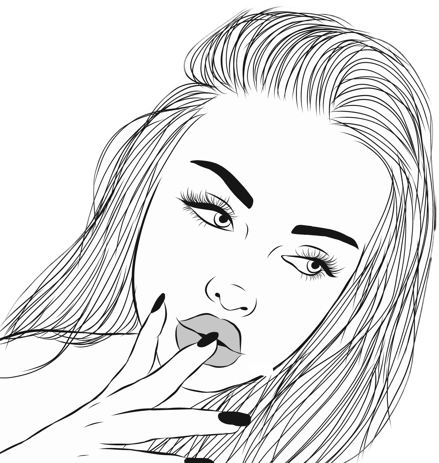 36 Best Ideas For Coloring Tumblr Girl Coloring Pages
