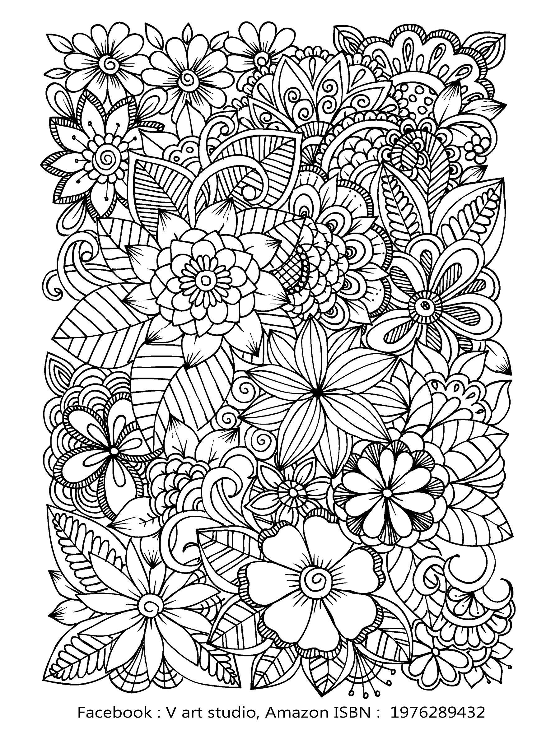 Relaxation Coloring Pages For Adults