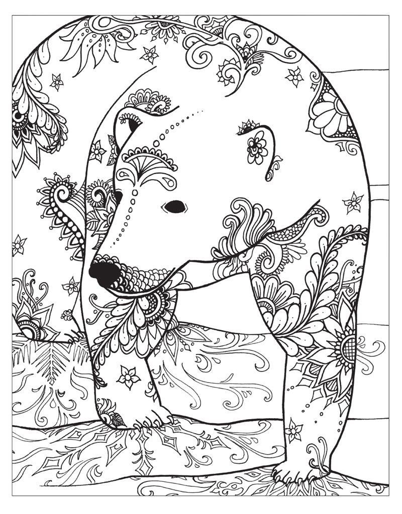 57 Printable Winter Animals Coloring Pages Haensche Nimglueck