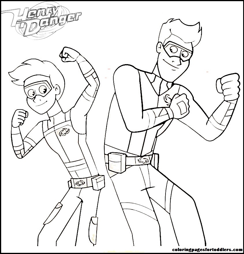 6 Epic Henry Danger Coloring Pages For Little Kids Coloring Pages