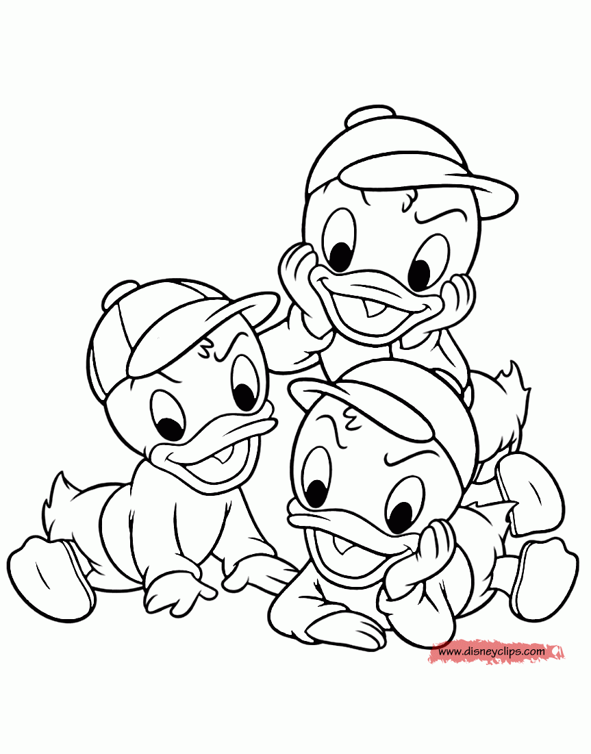 60 Printable Ducktales Coloring Pages Disneyclips