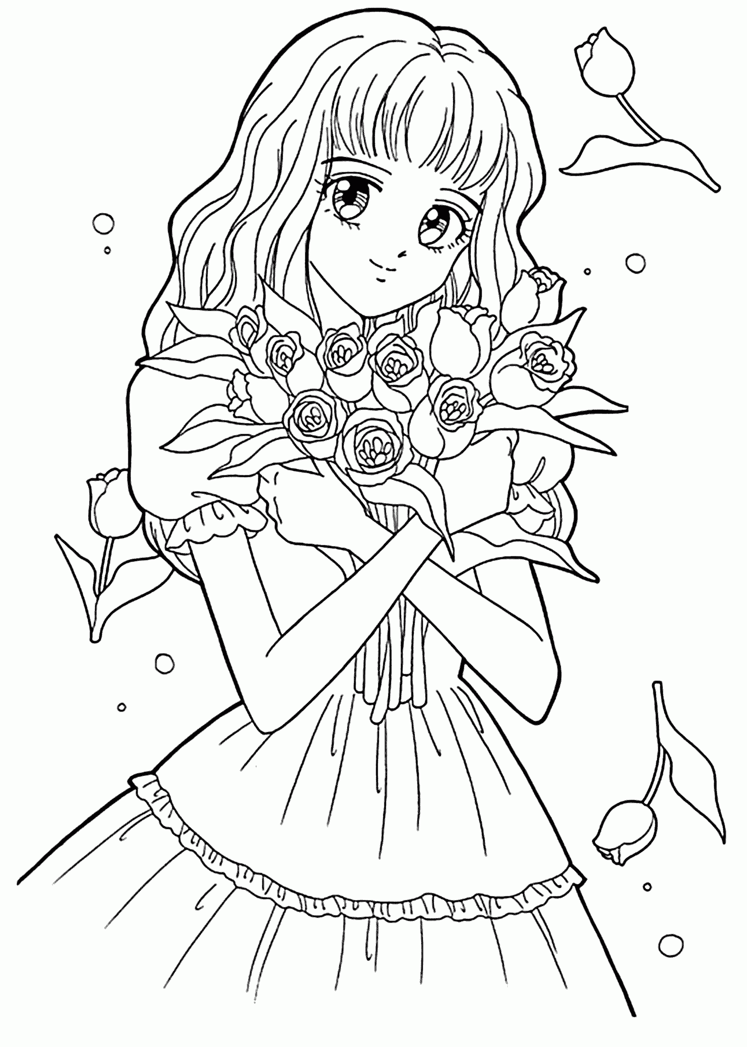 Adult Manga Coloring Pages Coloring Pages