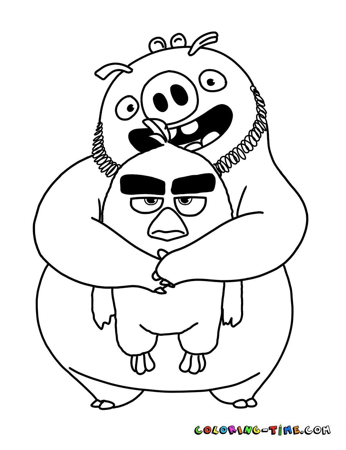 Angry Birds Movie Coloring Pages