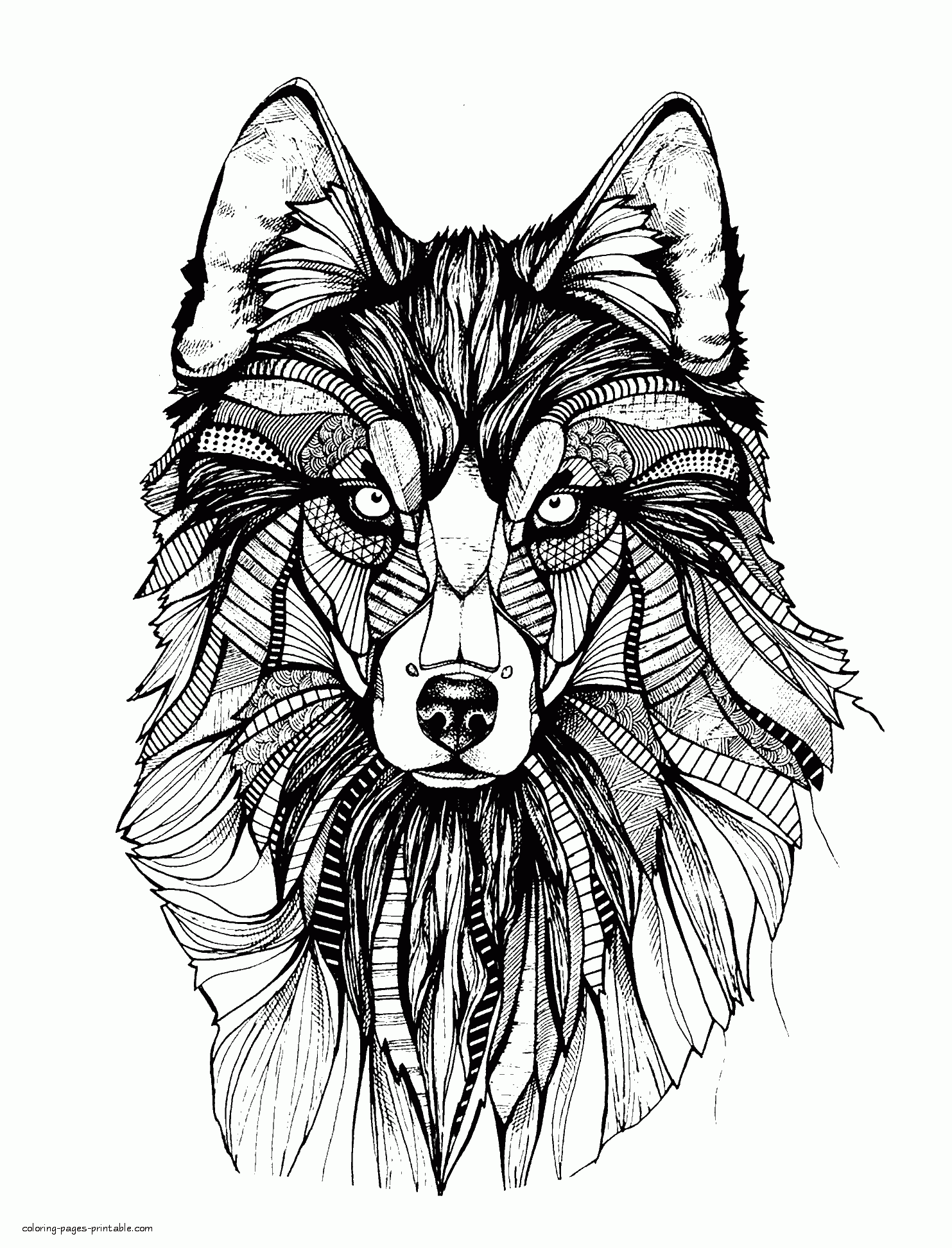 Animal Mandala Coloring Pages For Adults Both Easy And Complex Mandala S For Everyone