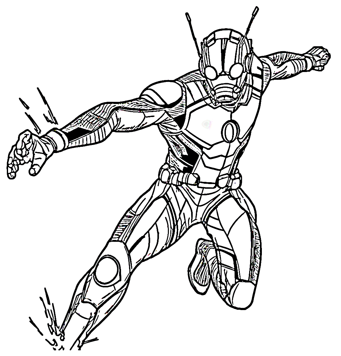 Ant Man Free Coloring Pages Free Printable Coloring Pages