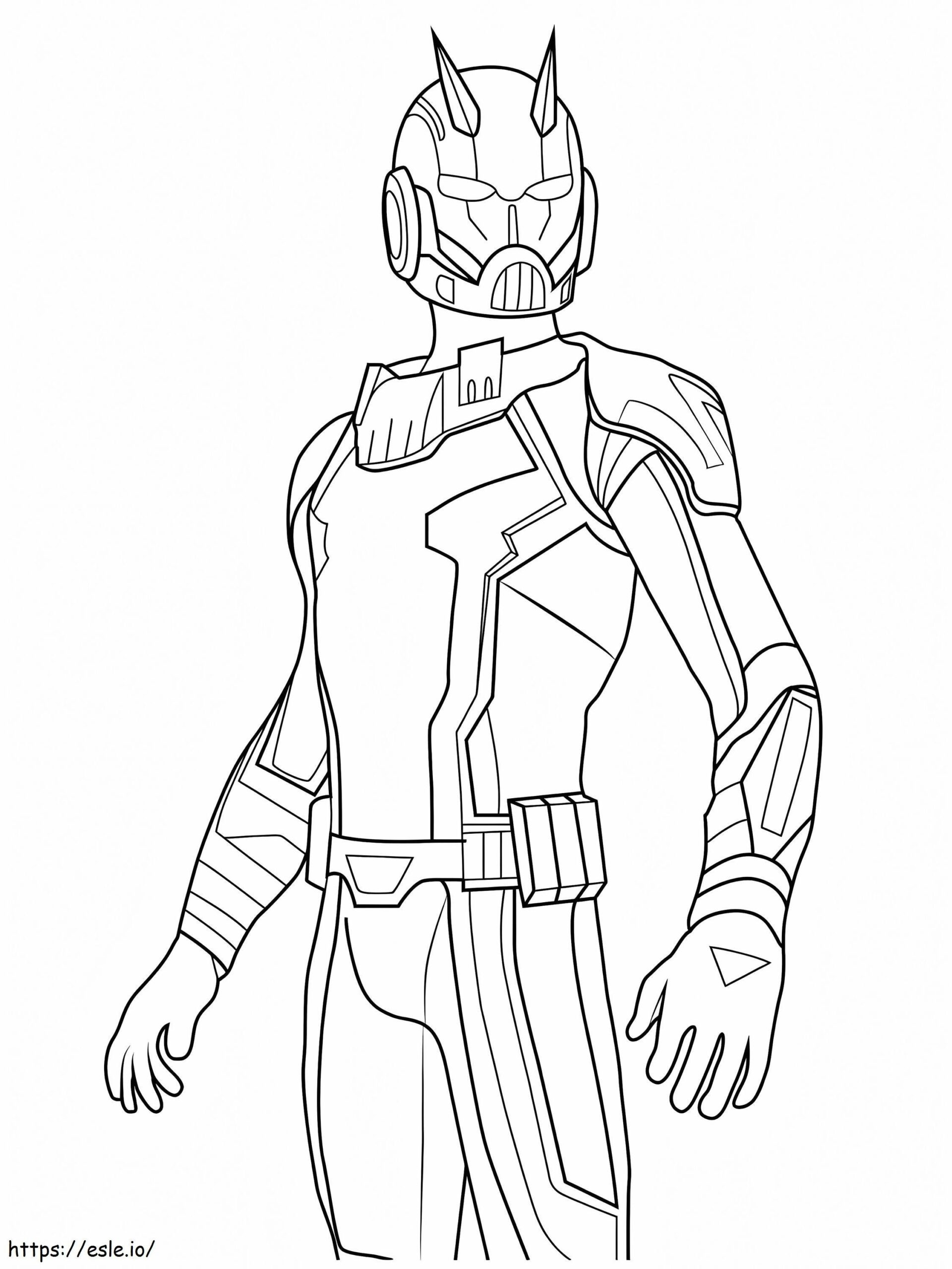 Ant Man Coloring Pages