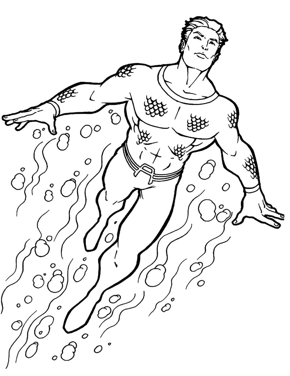 Aquaman Coloring Pages Free Coloring Pages WONDER DAY Coloring Pages For Children And Adults