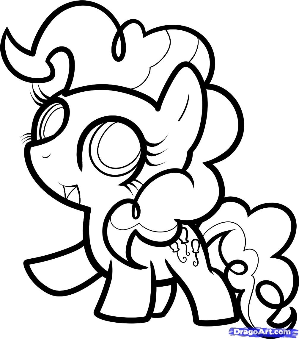 Baby Pony Coloring Pages