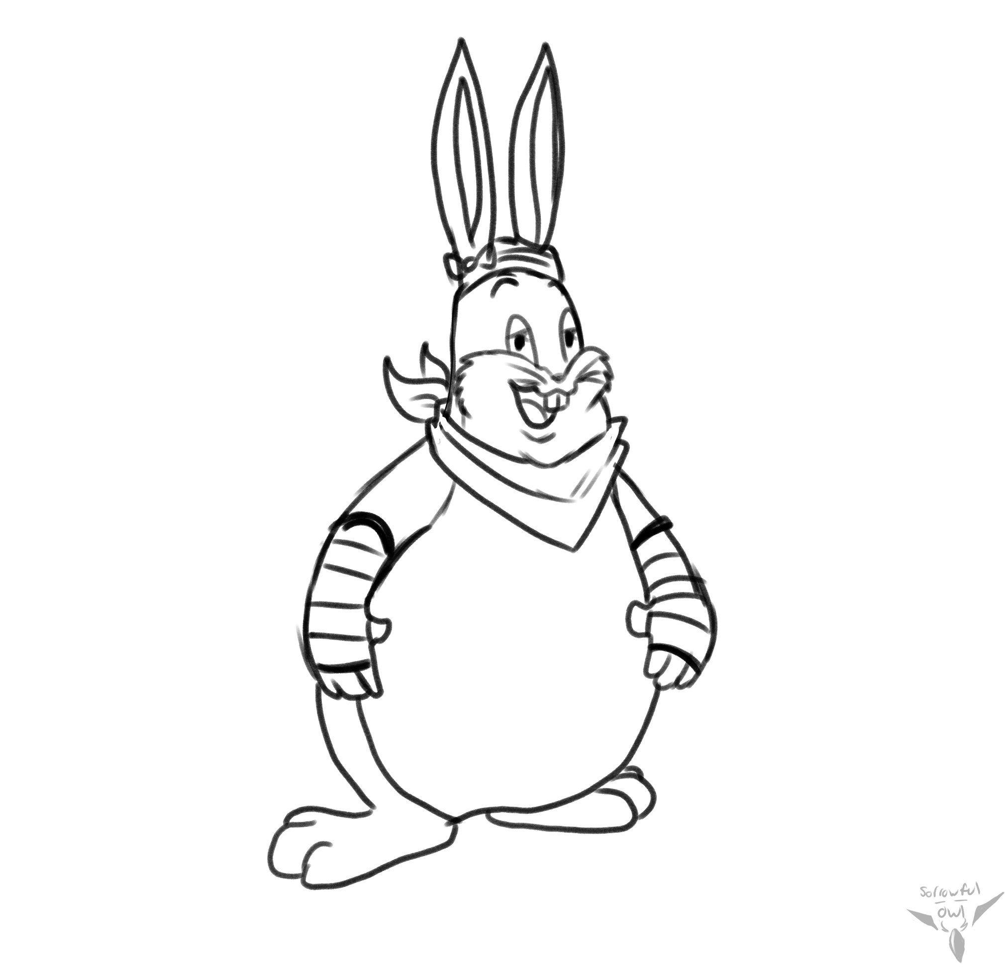 Big Chungus Coloring Page Error Big Chungus Official Wiki Fandom Img Rudy