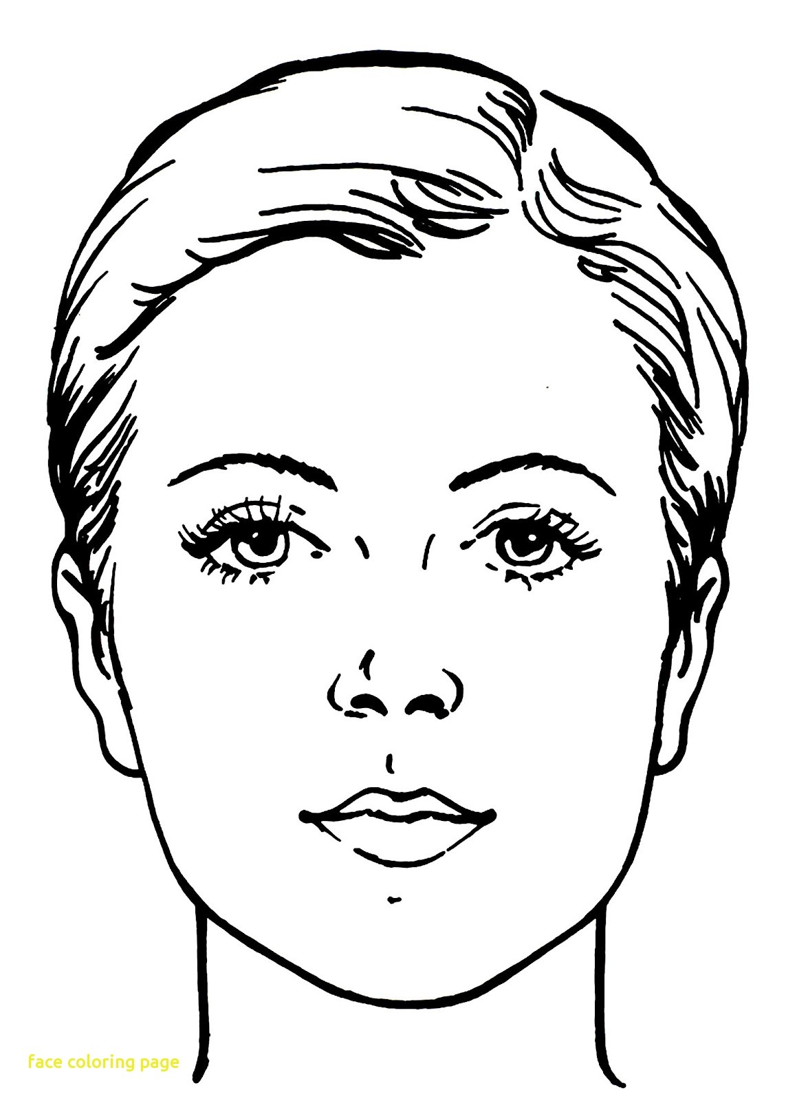 Boy Face Coloring Page At GetColorings Free Printable Colorings Pages To Print And Color