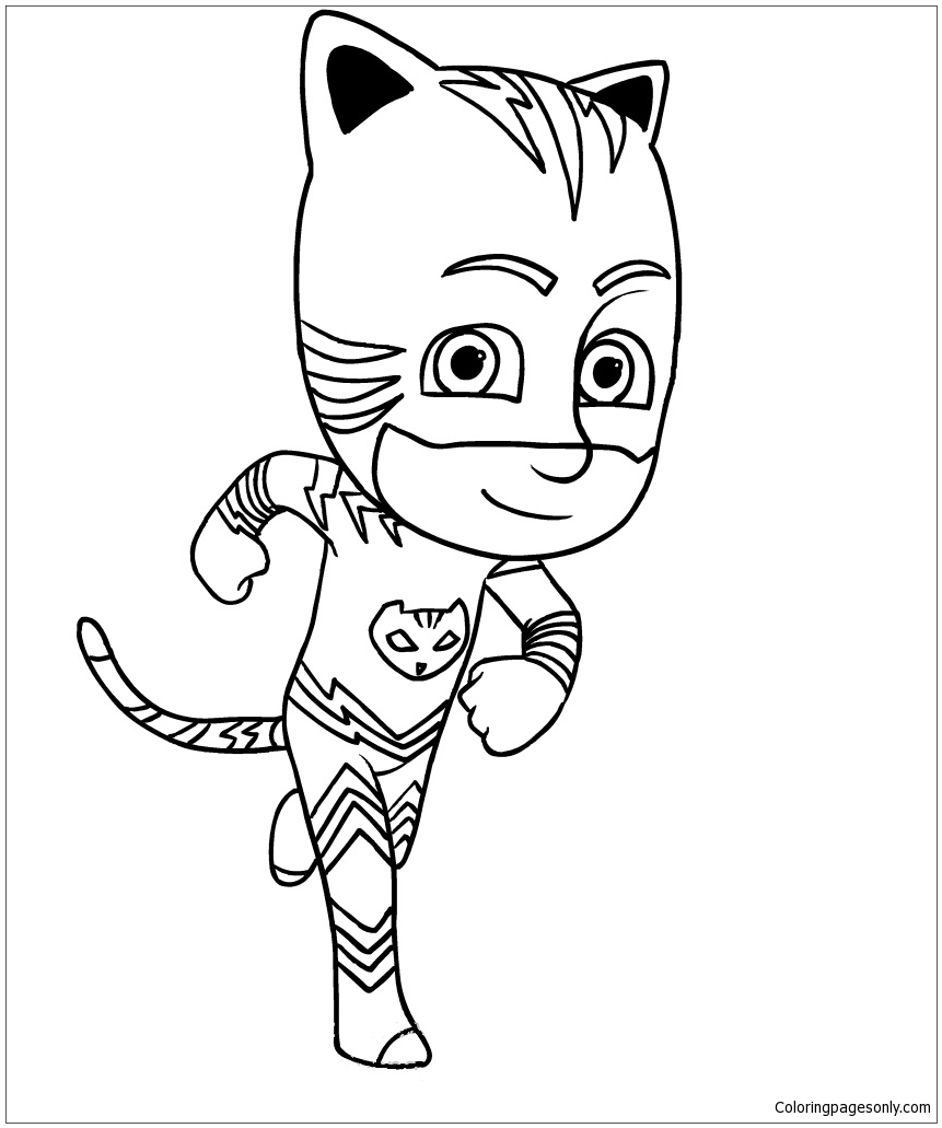 Catboy Pages Coloring Pages