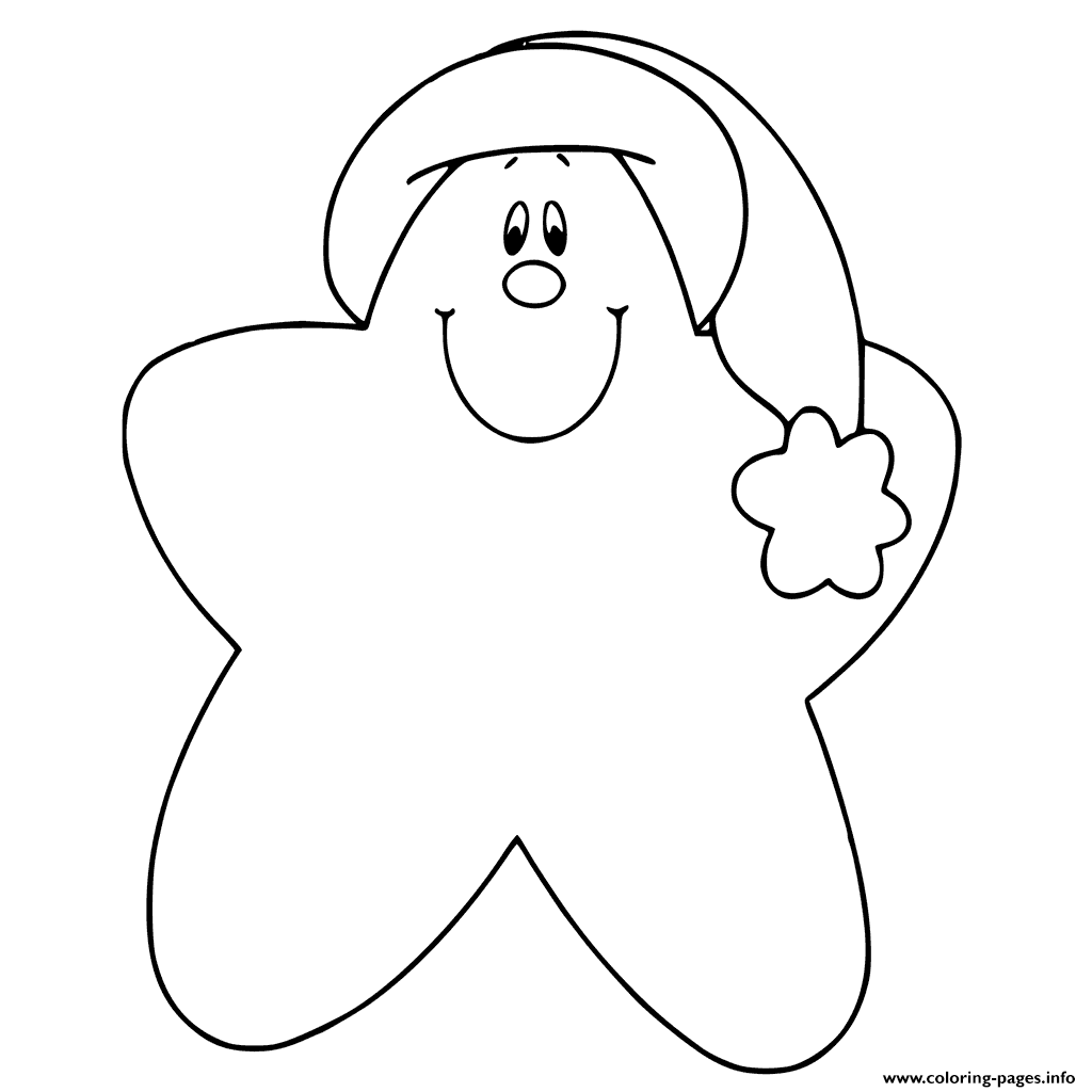 Christmas Star Coloring Sheets Coloring Page Printable