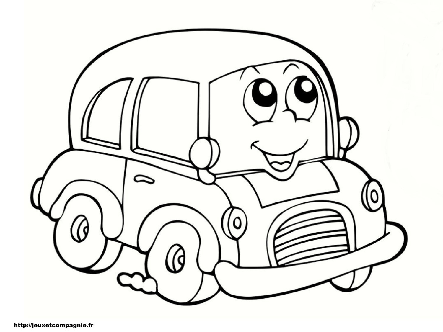 Coloring Cars For Kids Car Coloring Pages For Kids