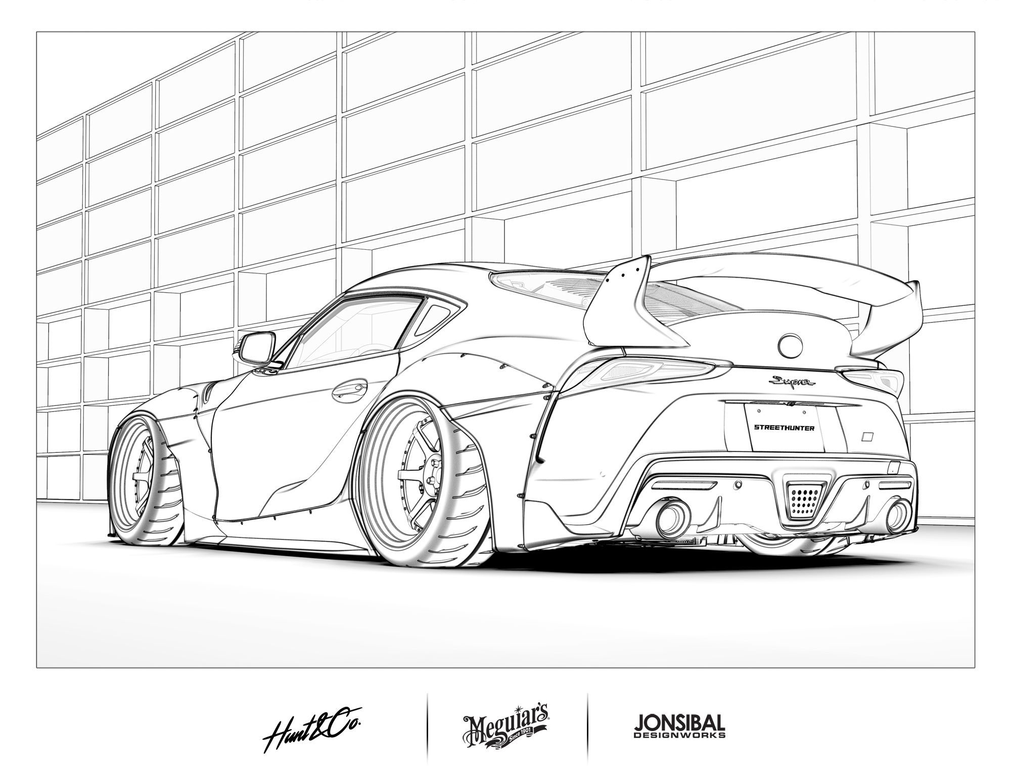 Coloring Pages For Adults Cars