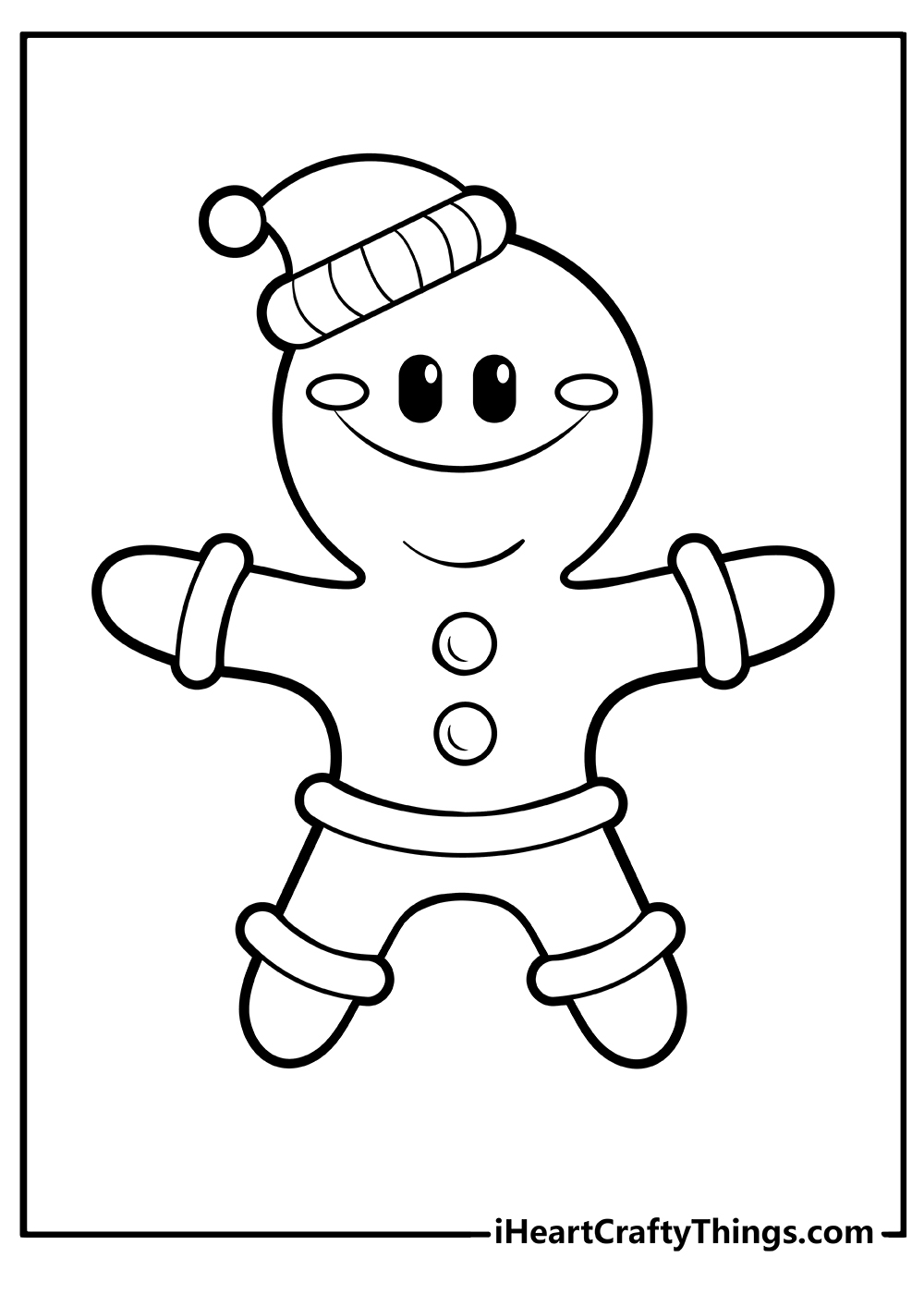 Christmas Coloring Pages For Preschoolers