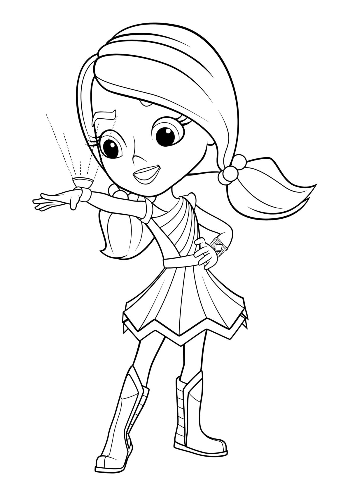 Rainbow Rangers Coloring Pages