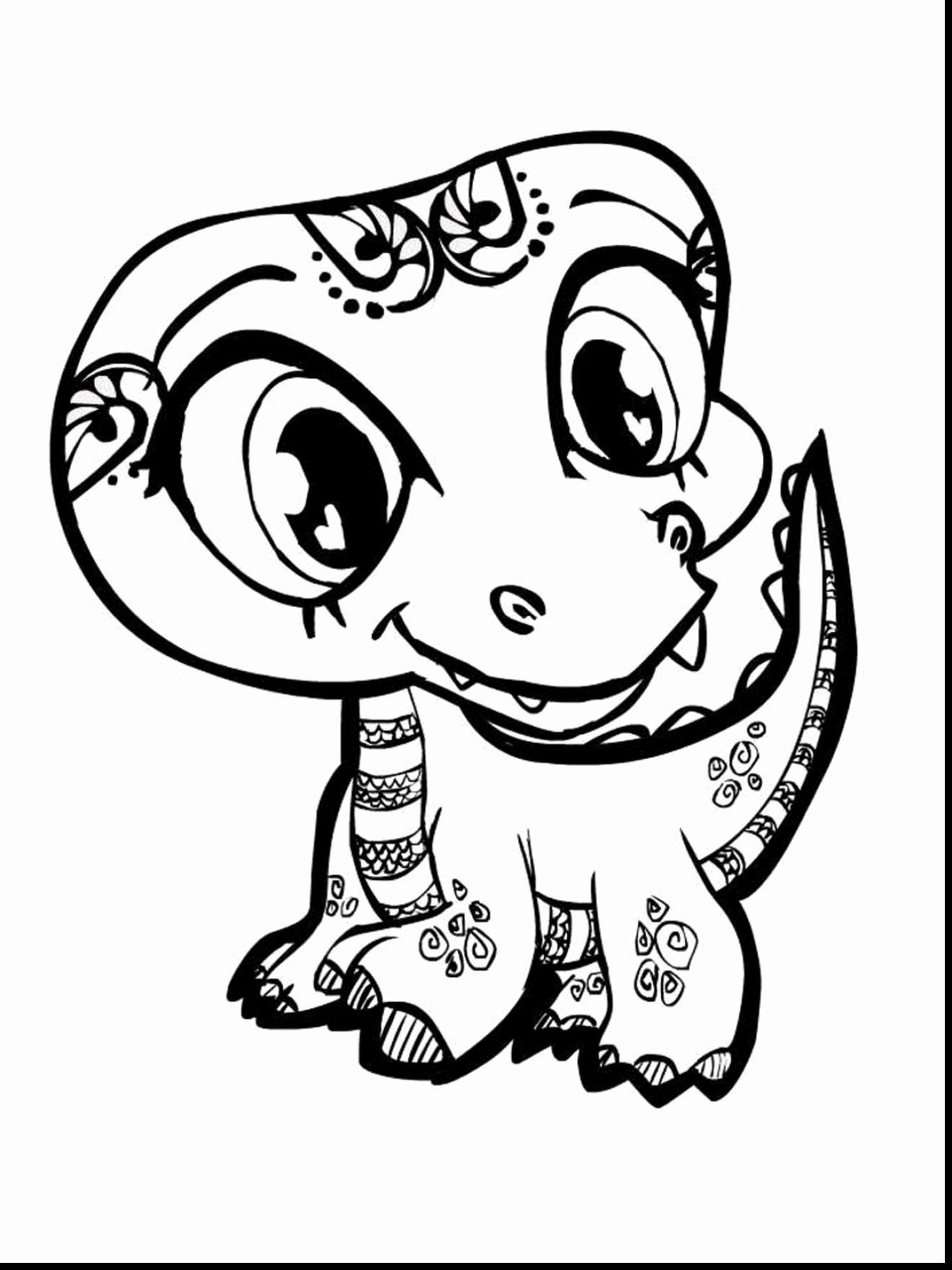 Cute Baby Animal Coloring Pages At GetDrawings Free Download