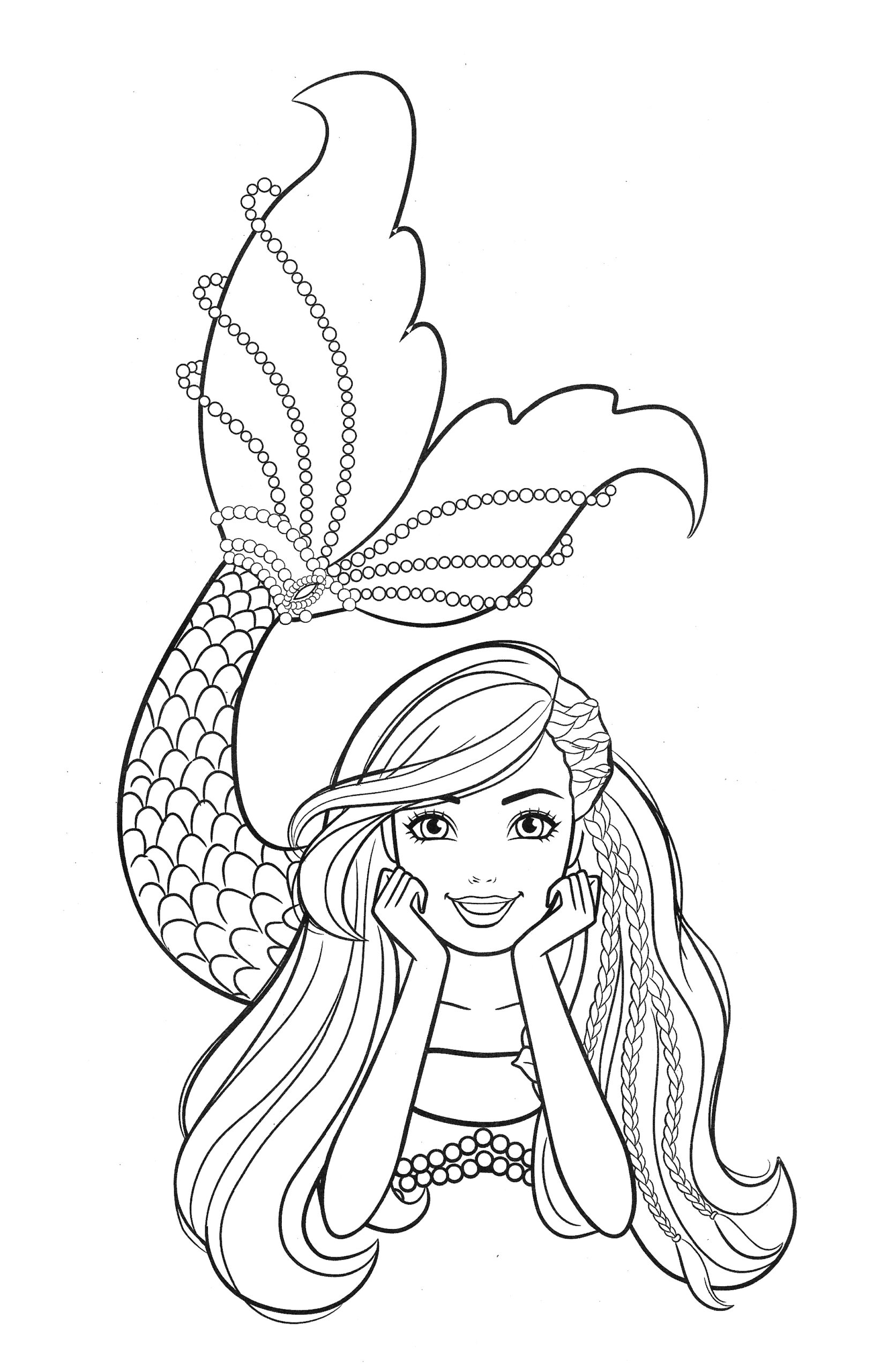 Cute Barbie Coloring Pages For Girls You Know What Barbie Loves More Than Almost Anything Else
