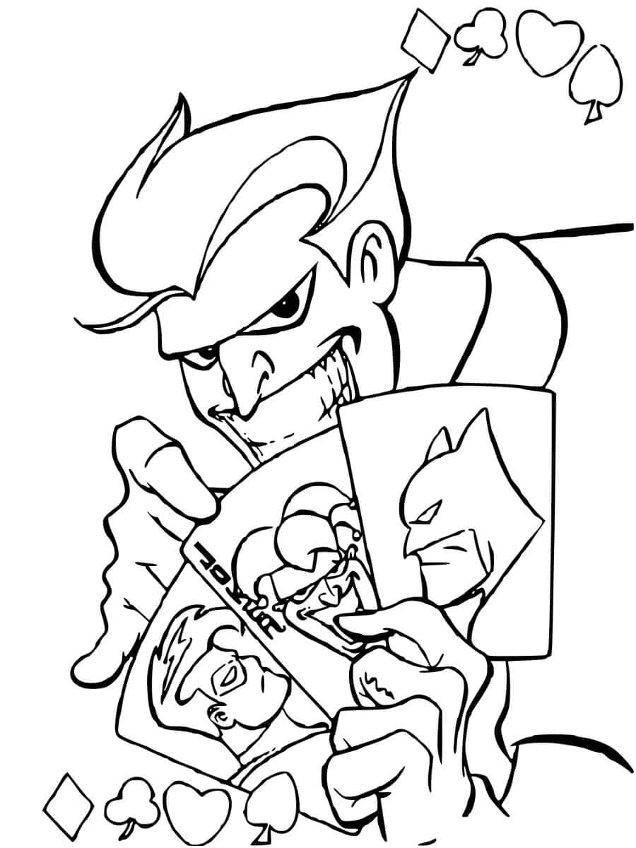 Joker Lego Coloring Pages