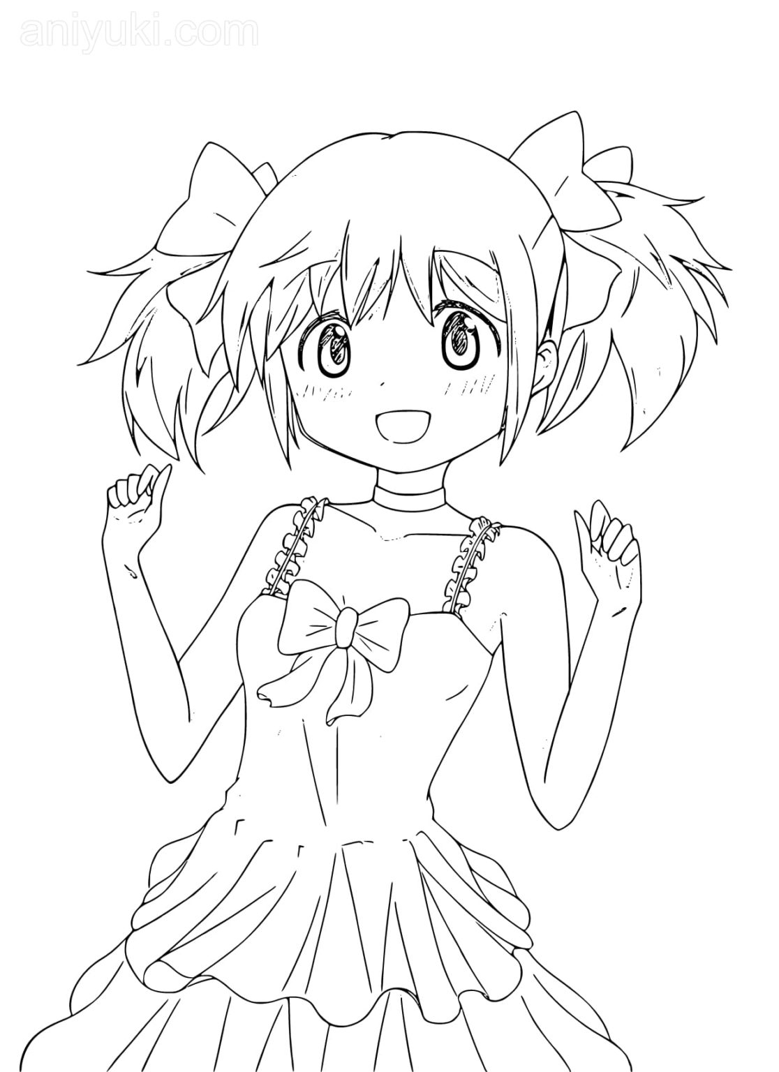 Dibujos De Mahou Shoujo Madoka M Gica Para Colorear AniYuki