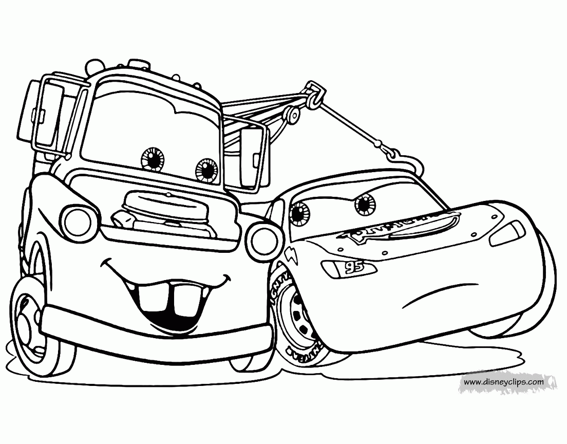 Disney Pixar S Cars Coloring Pages Disneyclips