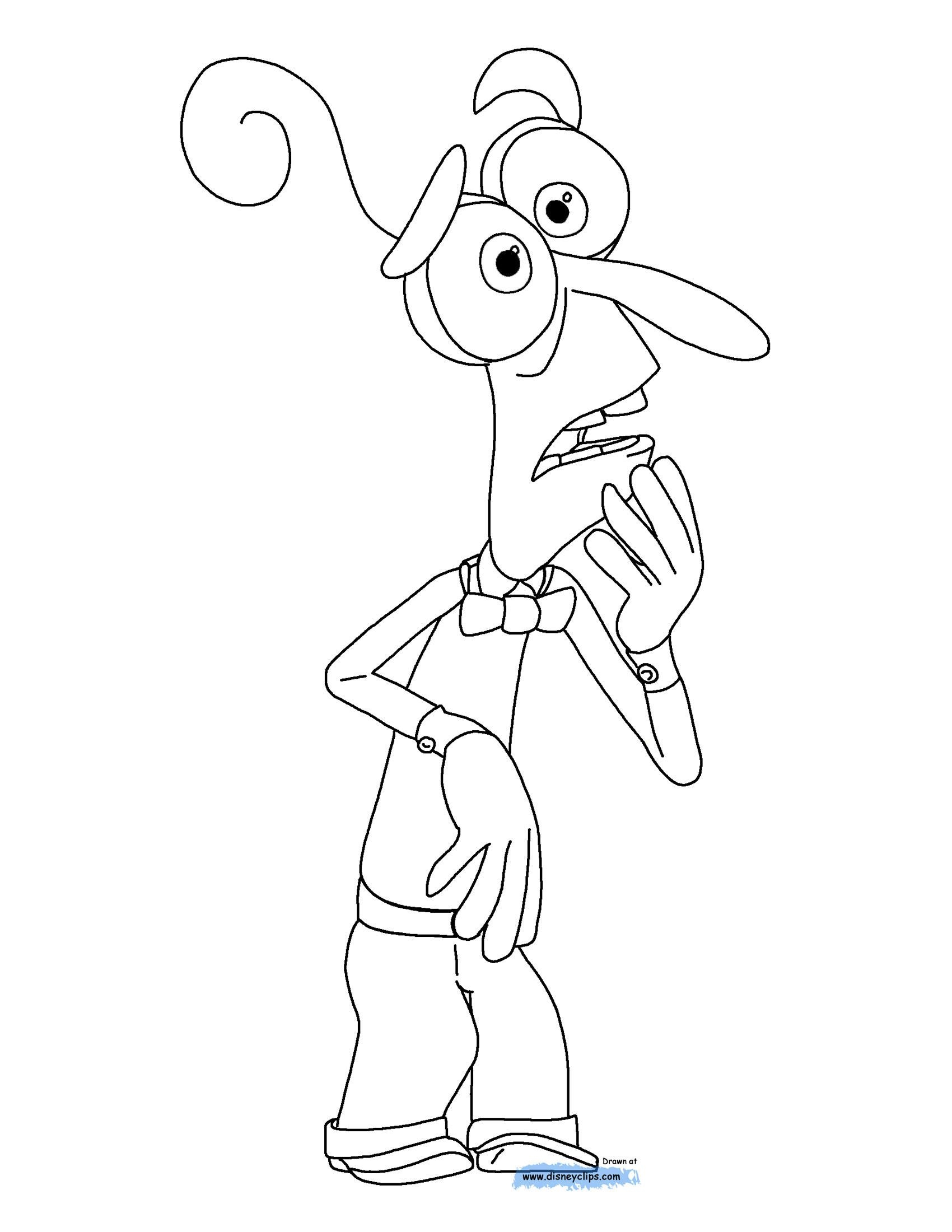 Disney S Inside Out Movie Coloring Pages Create Play Travel Inside Out Coloring Pages