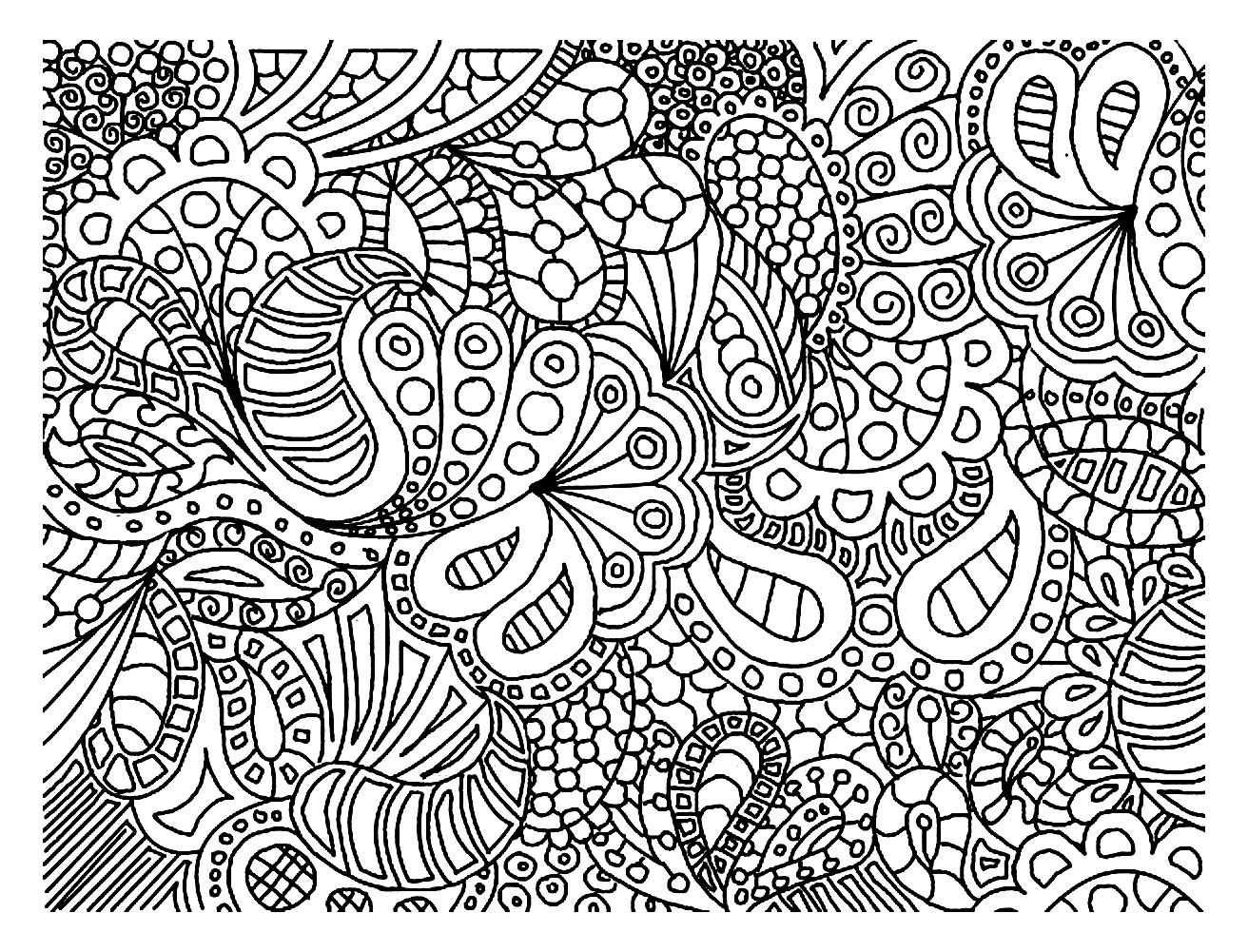 Doodle Coloring Pages Best Coloring Pages For Kids