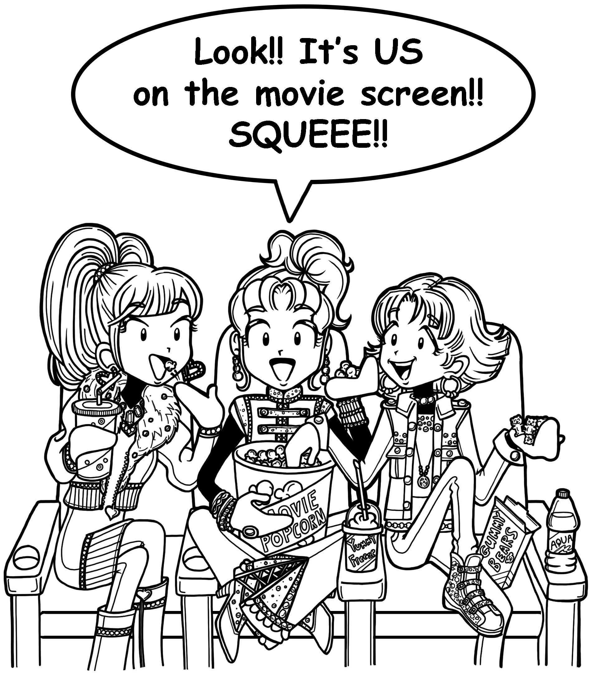 Dork Diaries Coloring Pages Online At GetColorings Free Printable Colorings Pages To Print