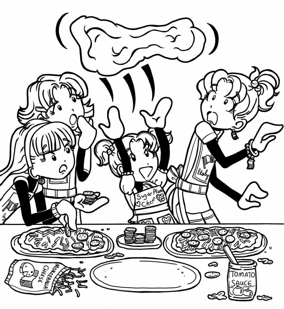 Dork Diaries Coloring Pages