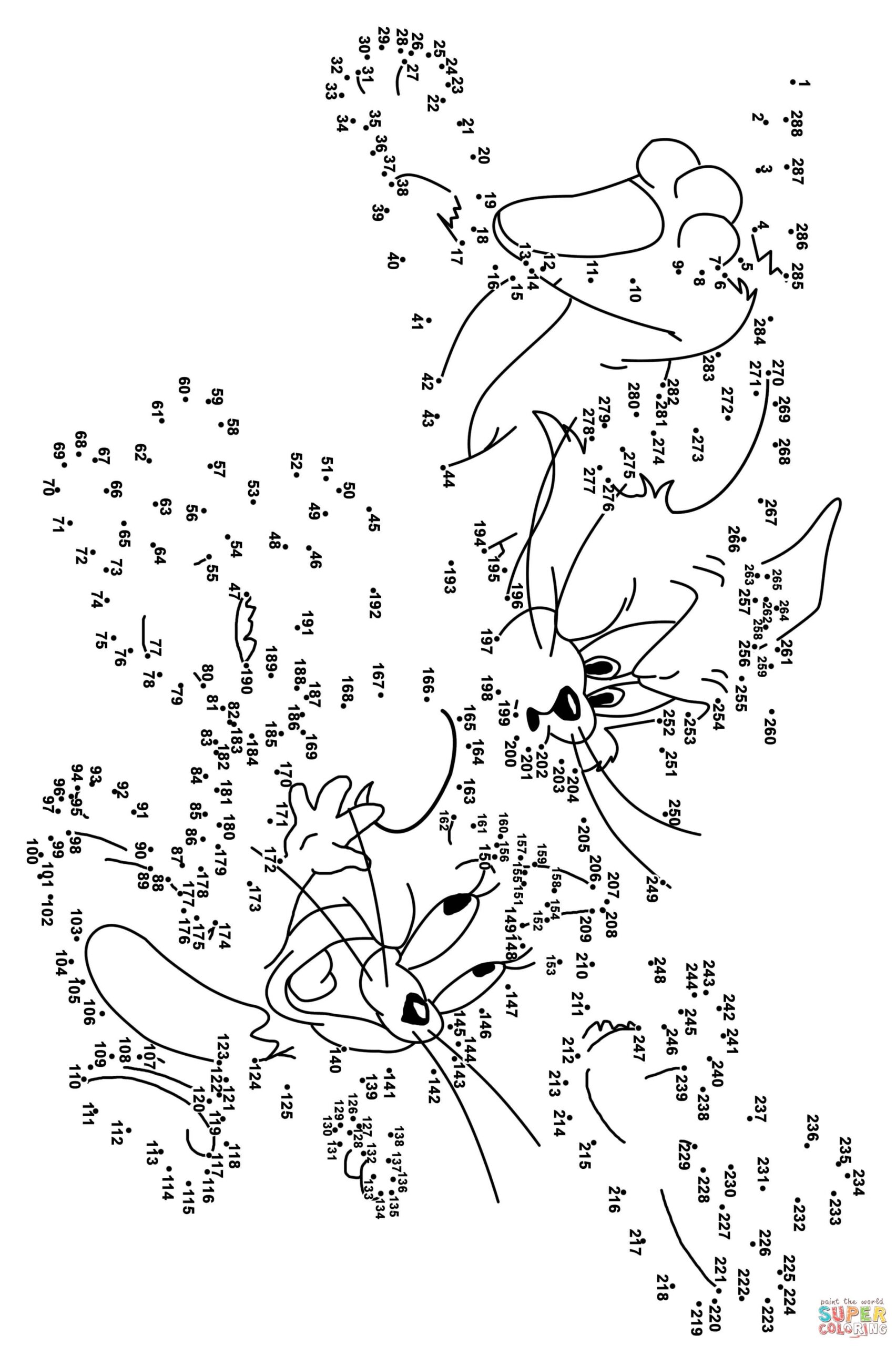Dot Coloring Pages At GetColorings Free Printable Colorings Pages To Print And Color