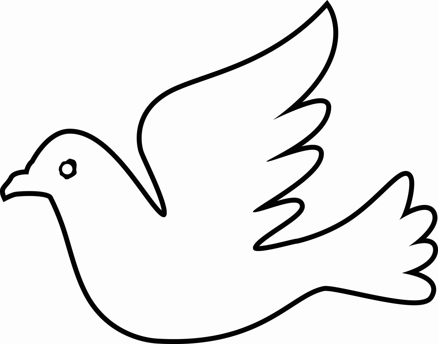 Dove Coloring Pages Best Coloring Pages For Kids