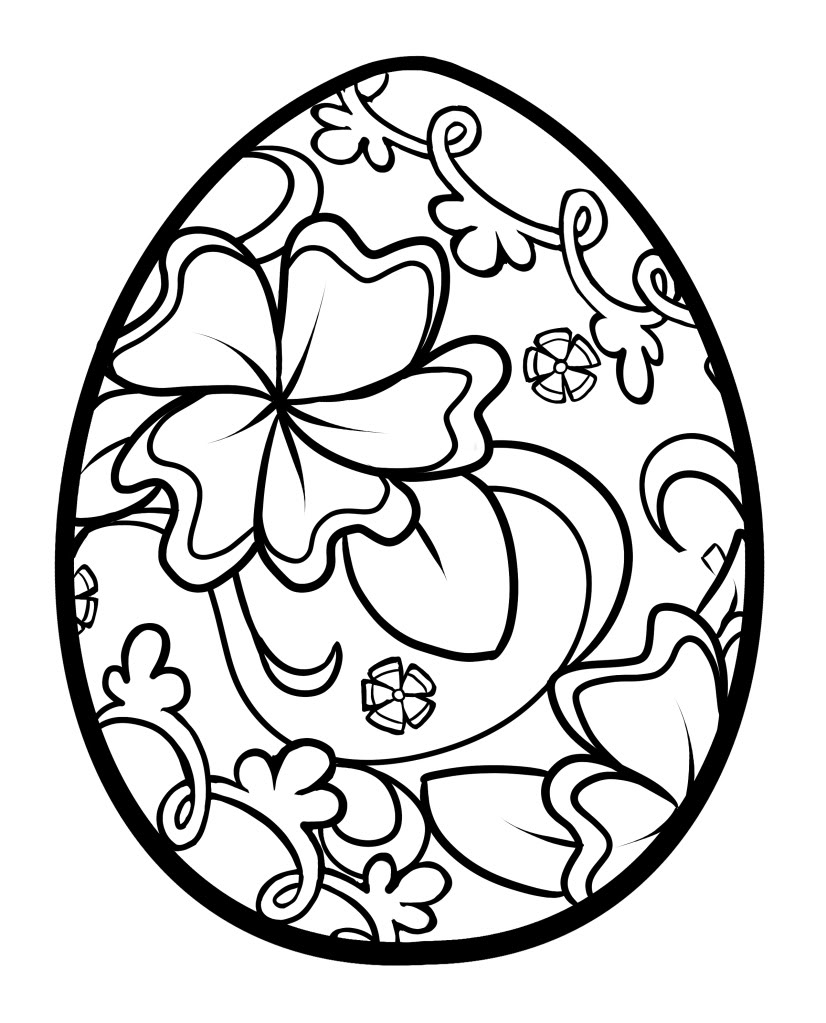Free Coloring Pages For Easter