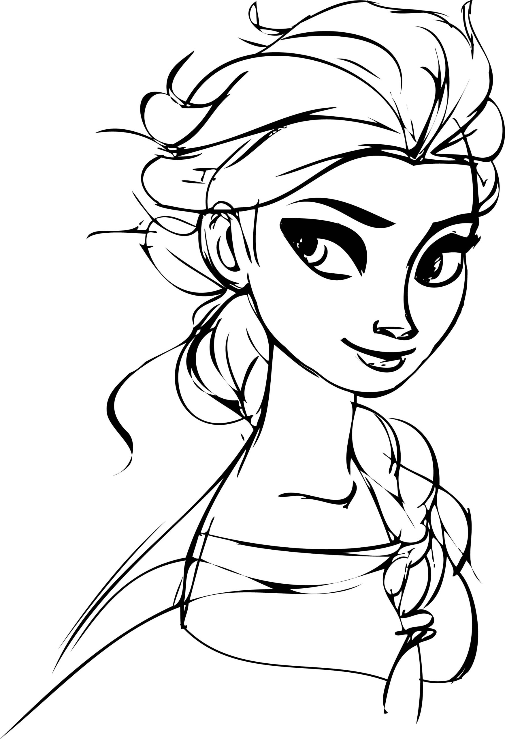 Elsa Frozen Coloring Page At GetColorings Free Printable Colorings Pages To Print And Color
