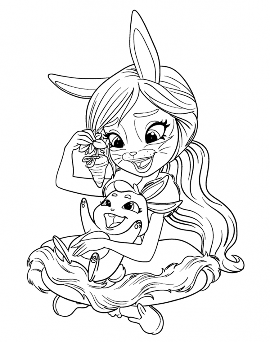 Enchantimals New Coloring Pages YouLoveIt