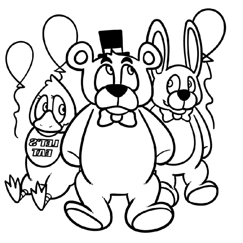 Fnaf Coloring Pages Sister Location