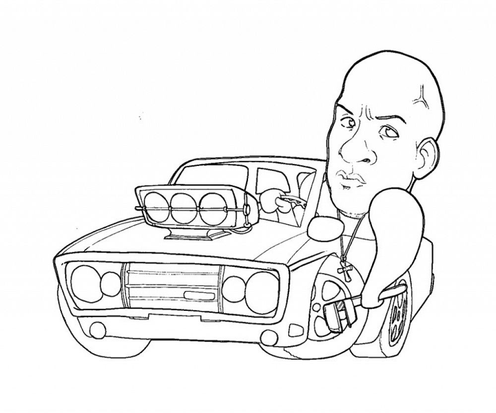 Fast And Furious Car Coloring Pages Lautigamu