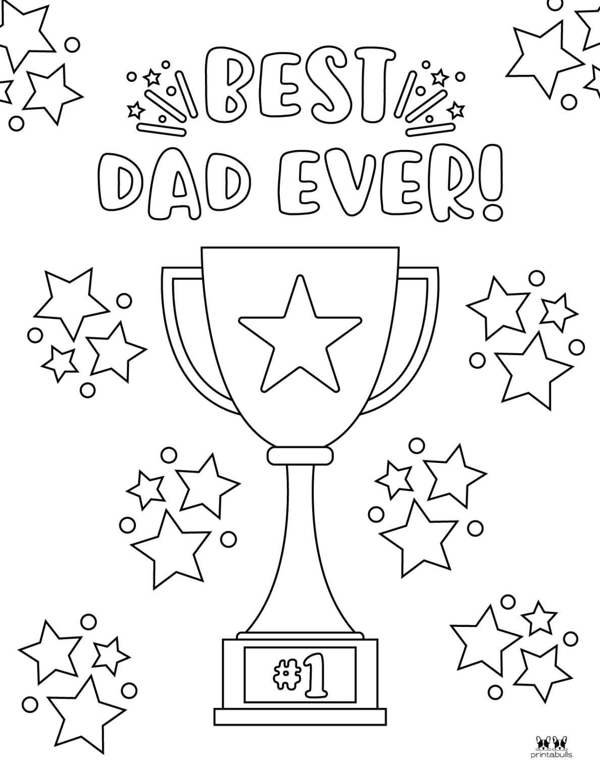 Father S Day Coloring Pages 50 FREE Pages Printabulls