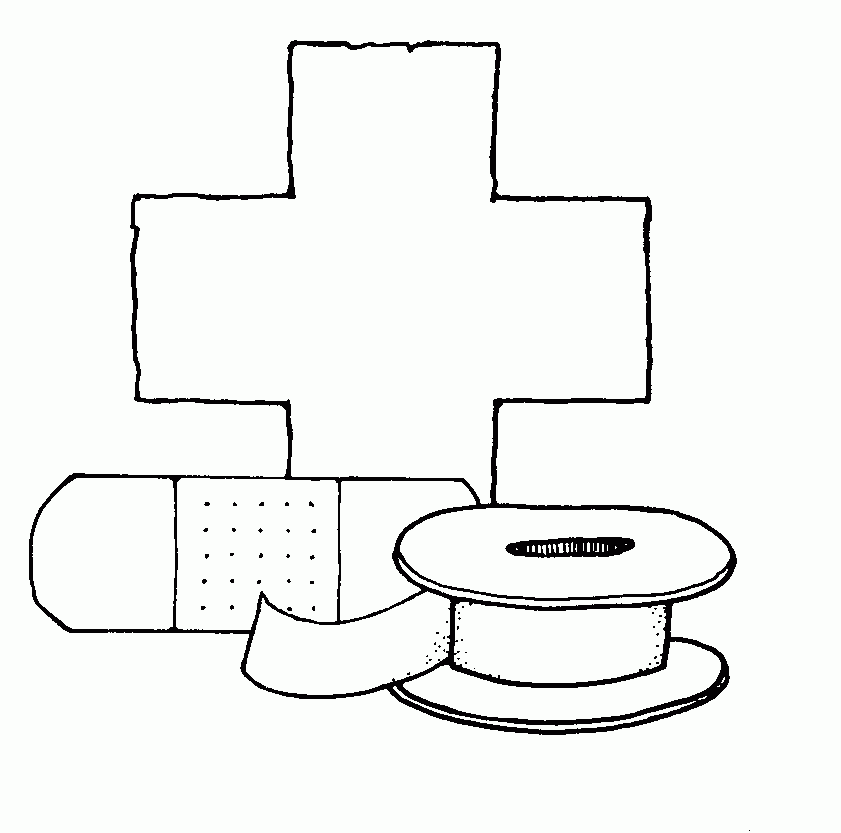 First Aid Coloring Pages For Kids Coloring Home