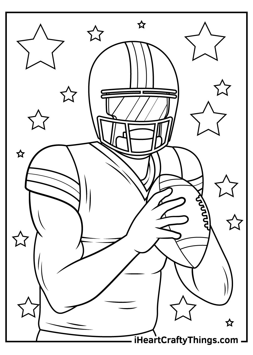 Football Coloring Pages Printable