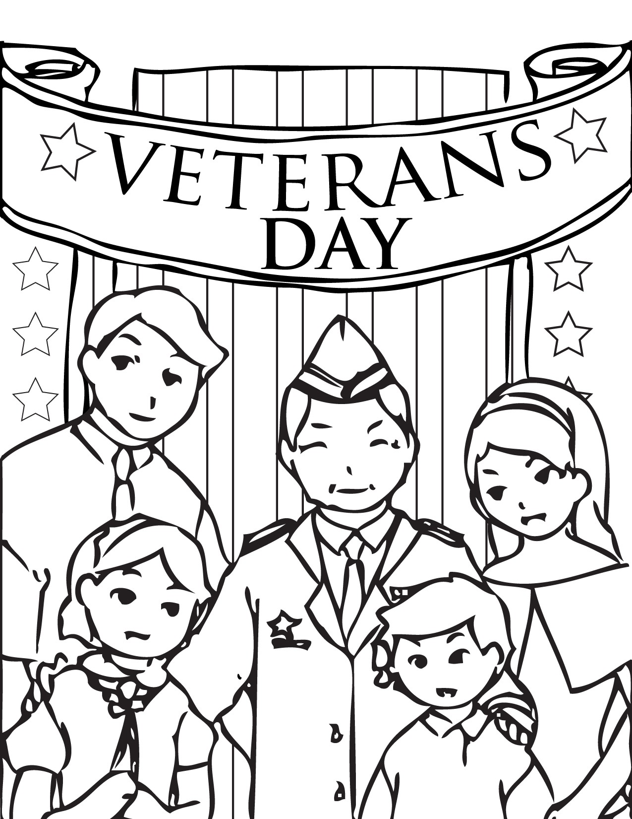 Free Coloring Pages For Veterans Day At GetDrawings Free Download