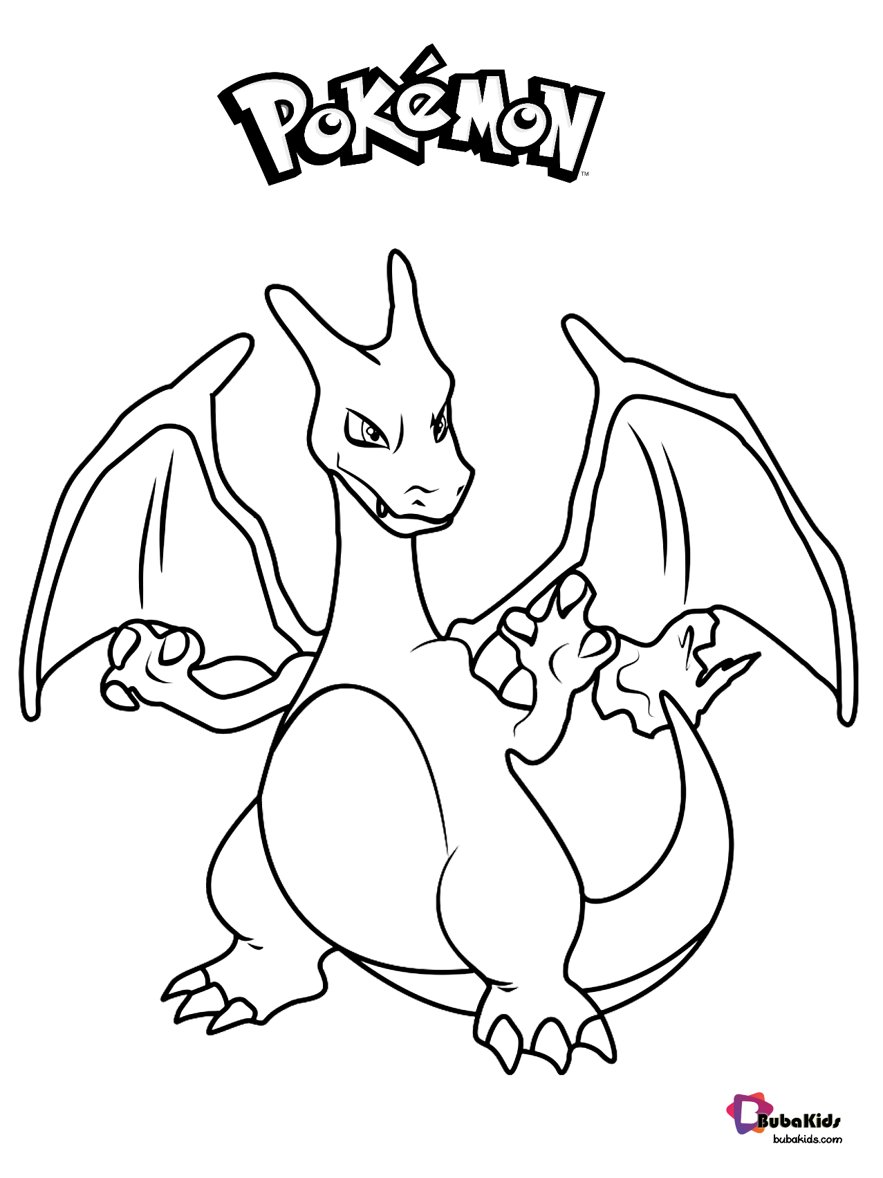 Free Download To Print Pokemon Charizard Coloring Page Boy Coloring Coloring Pages For Boys