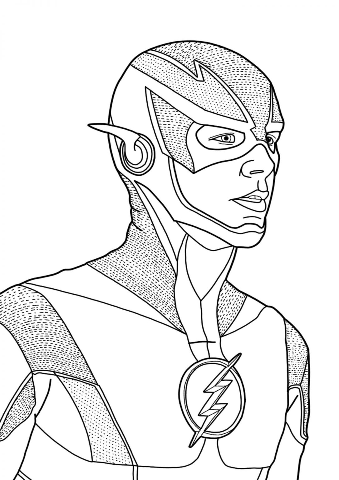 Free Easy To Print Flash Coloring Pages Tulamama